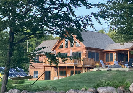 Log Homes Off Grid