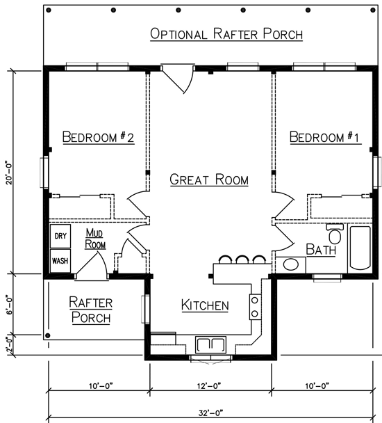 Camp Sebago First Floor