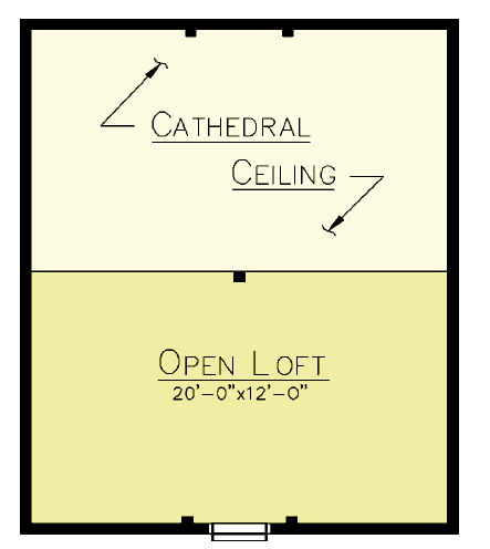 Matagamon Loft Plan