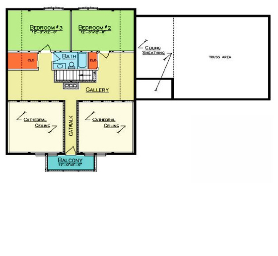 Allegany Loft Plan