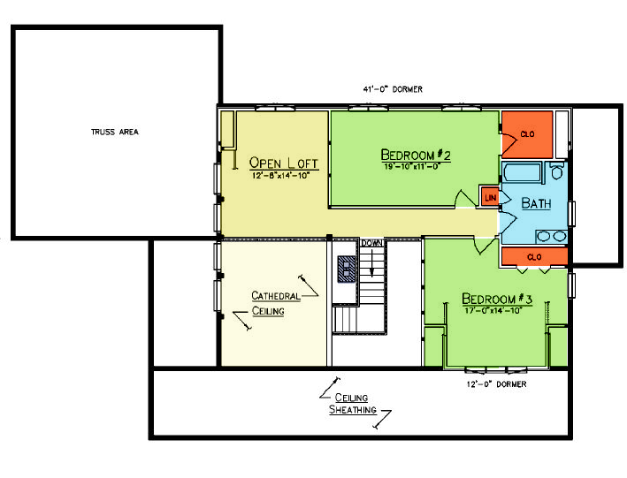 Coopersburg Loft Plan