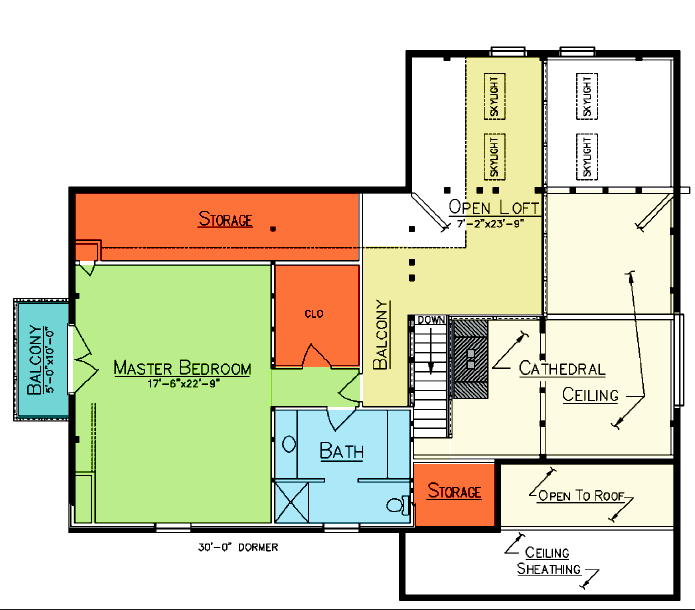 Darlington Loft Plan