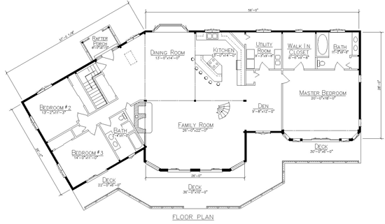 log cabin plan