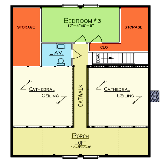 Easton Loft Plan