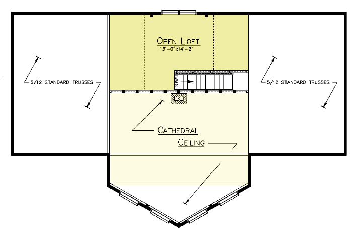 Sedona Loft Plan