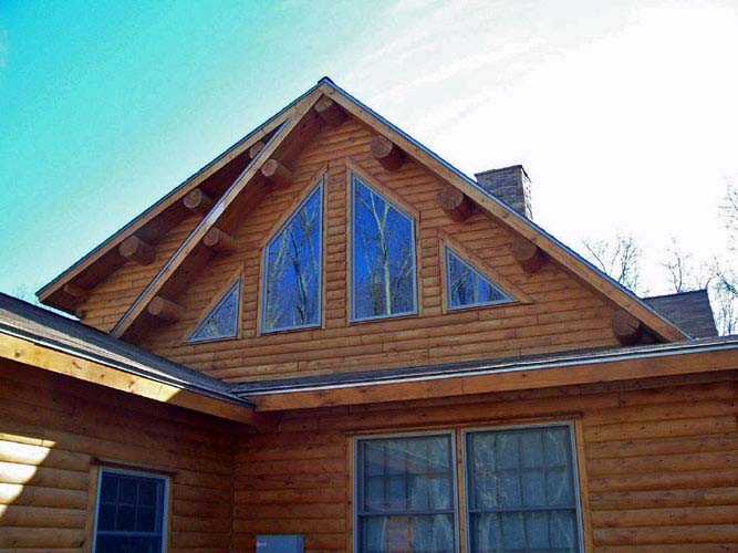 Coopersburg Gable showing lots of glass