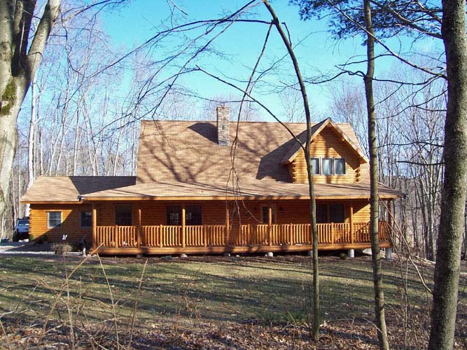 Coopersburg exterior front with porch